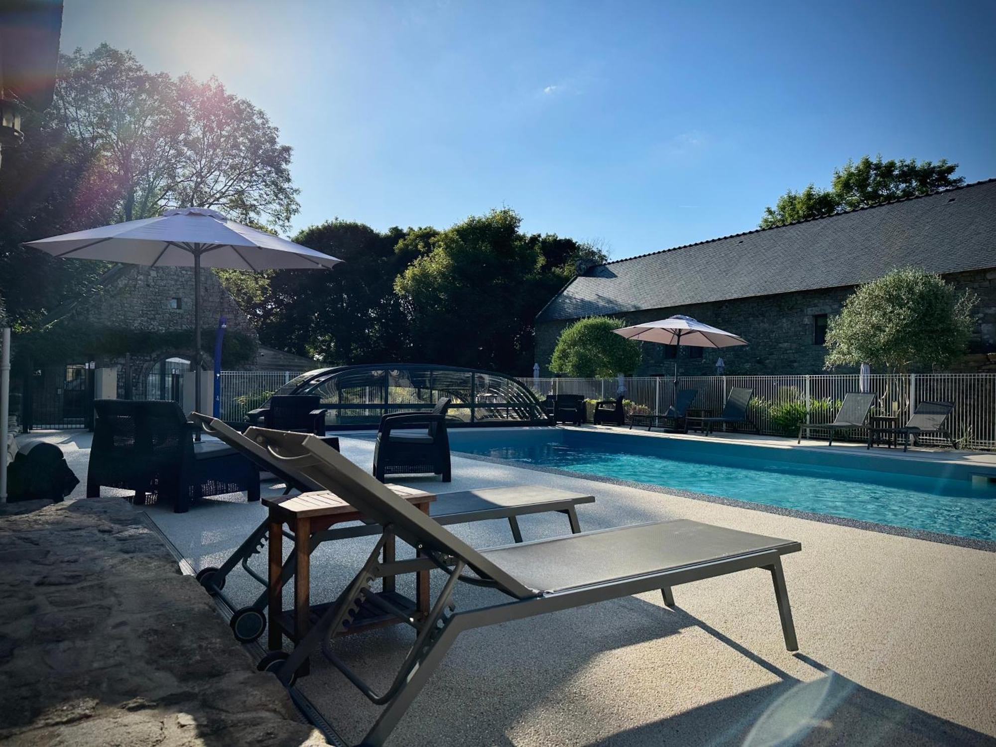 Le Domaine Du Ganquis Hotel Belz Luaran gambar