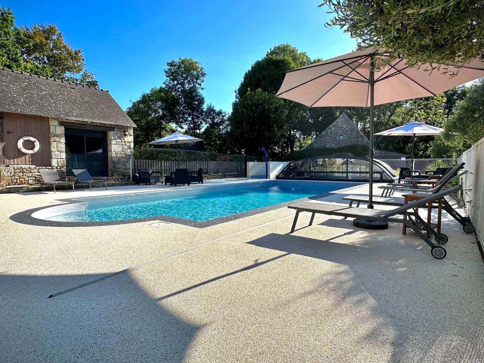 Le Domaine Du Ganquis Hotel Belz Luaran gambar